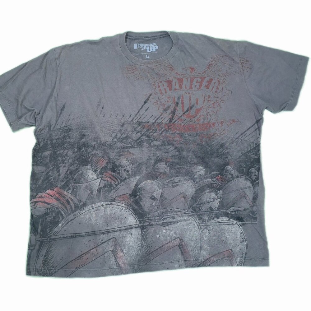 Ranger Up "Spartan: The Man Next to You"‎ T-Shirt - Collector's Edition Size XL